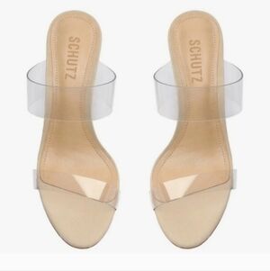 SCHUTZ ARIELLA PVC heels Size 9.5